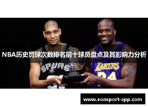 NBA历史罚球次数排名前十球员盘点及其影响力分析